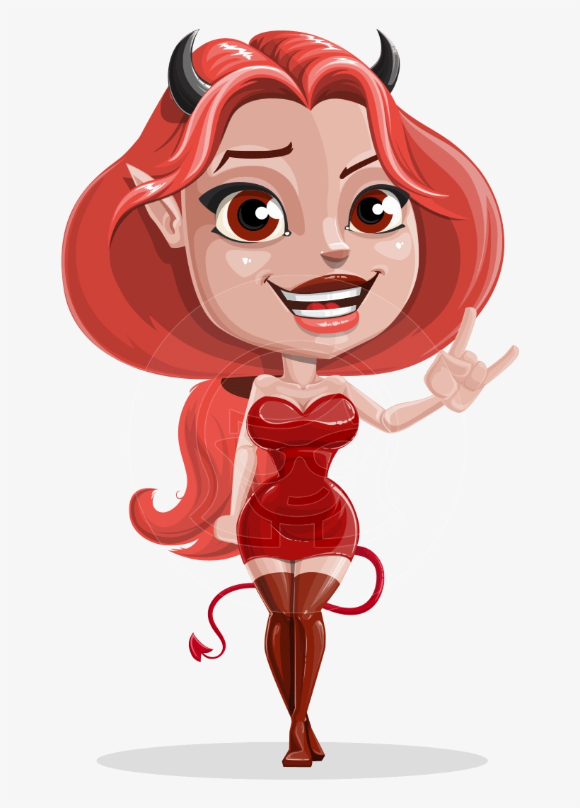 Sophia The Tempting Devil - Devil, transparent png