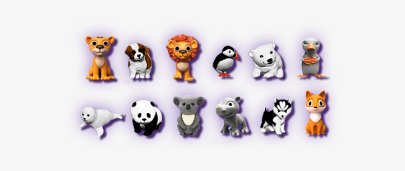 Figurines - Choco Treasure Baby Animals, transparent png