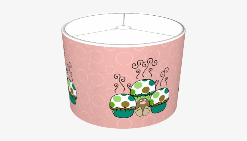 Cute Monster With Green And Brown Polkadot Cupcakes - Advent Candle, transparent png