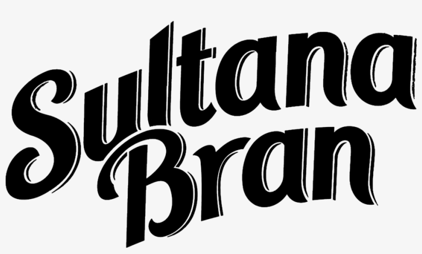 Kellogg's Sultana Bran - Calligraphy, transparent png