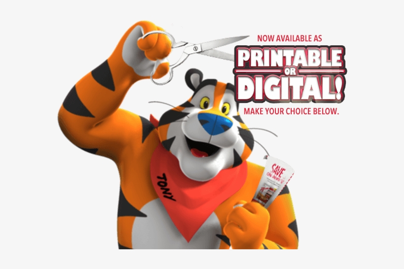 Check Out These Coupons For Some Of Your Faves - Tony The Tiger Png, transparent png