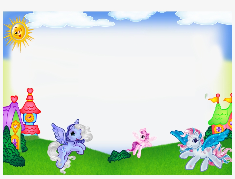 It Is So Cool To See Characters I Loved As A Child - Little Pony Border, transparent png