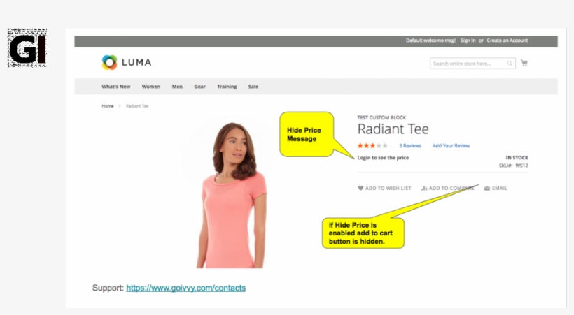 Hide Price Product Frontend Page - Quantity, transparent png