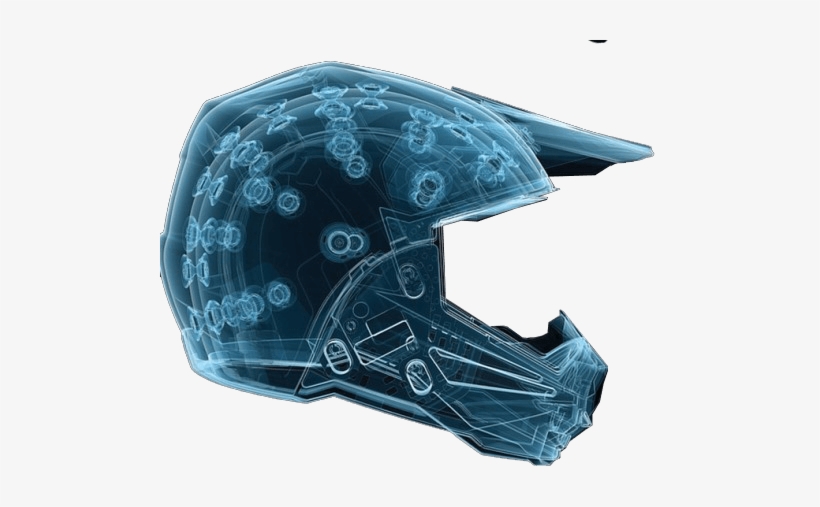 The Anatomy Of A Helmet - Transparent Motorcycle Helmet, transparent png