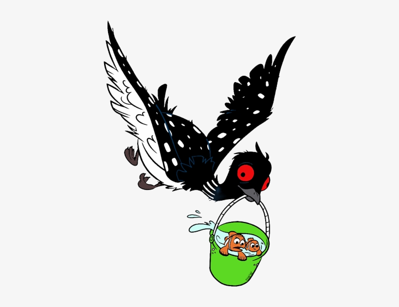 Nemo, Marlin In Bucket - Finding Nemo, transparent png