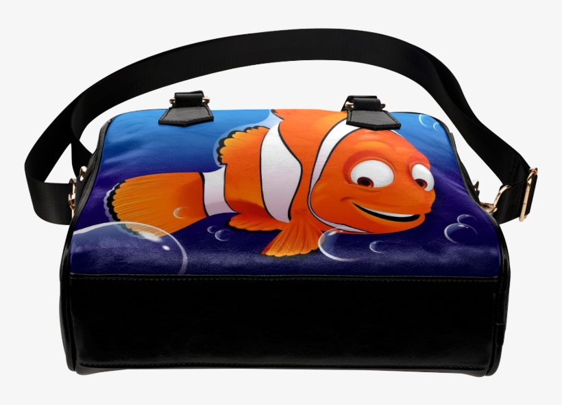 Finding Nemo Print Pu Leather Shoulder Handbag - Handbag, transparent png