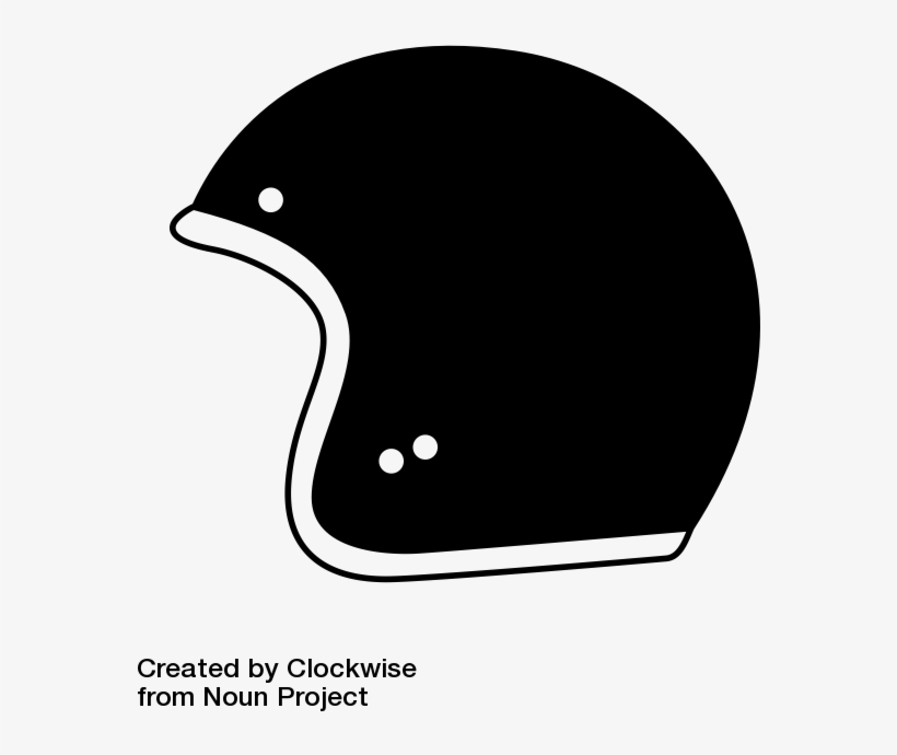 Check Out Freebie Motorcycle Helmet Icon Designed By - Illustration, transparent png