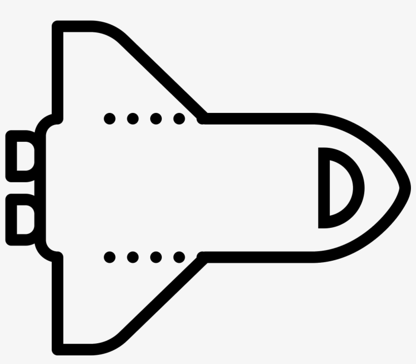 Space Shuttle Icon - Space, transparent png
