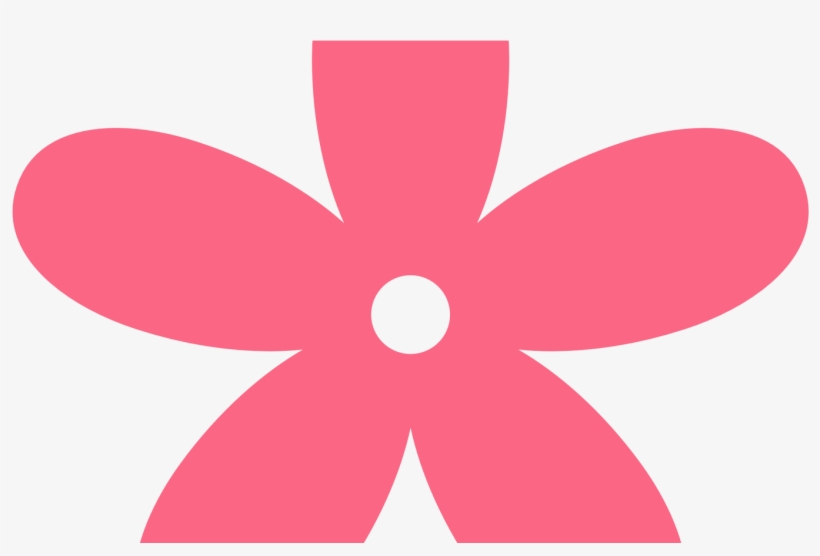 Pink Flower Clipart Flowr Free Clipart On Dumielauxepicesnet - Orange Flower Clip Art, transparent png