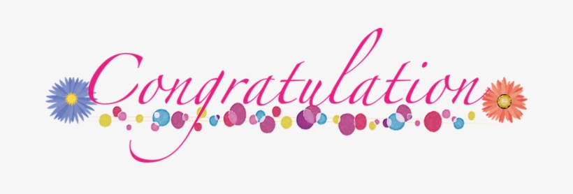 Congratulation - Craft, transparent png