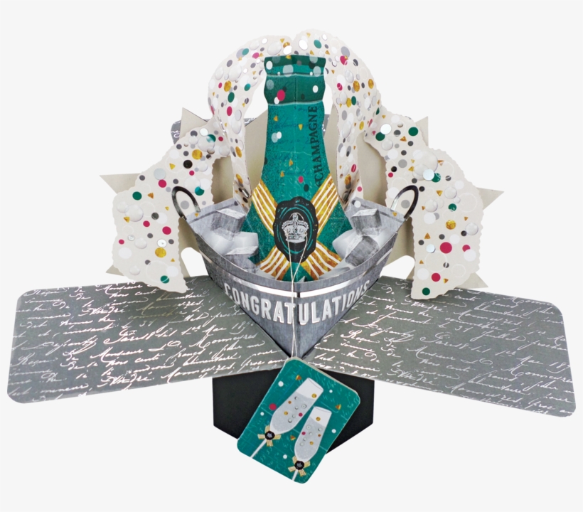 Second Nature Pop Ups - Second Nature Congratulations Pop Up Card Congratulations, transparent png