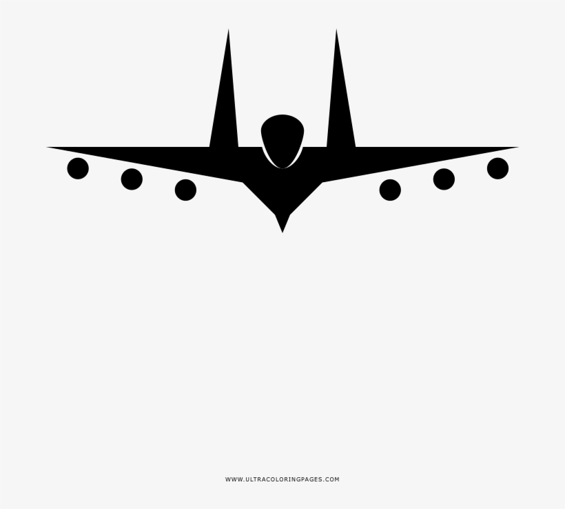 Fighter Plane Coloring Page - Rubber Stamping, transparent png