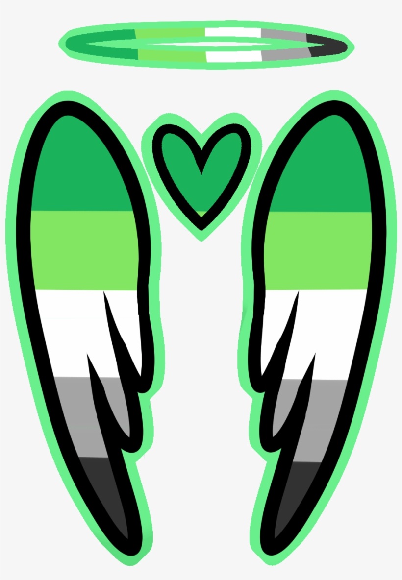 A Spec Tacular - Angel Wings Clipart Green, transparent png