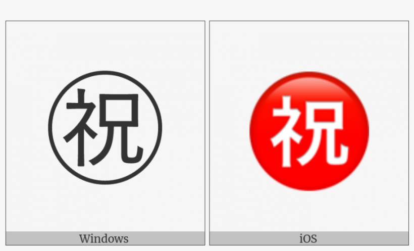 Circled Ideograph Congratulation On Various Operating - Circle, transparent png
