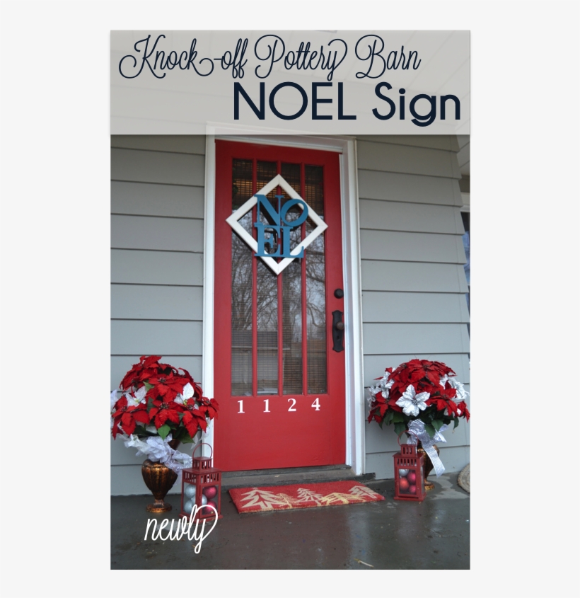 Noel Front Door Decor And Exterior Holiday Decor - Christmas Day, transparent png