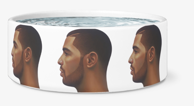 Drake Face Dog Bowl - Egg Cup, transparent png