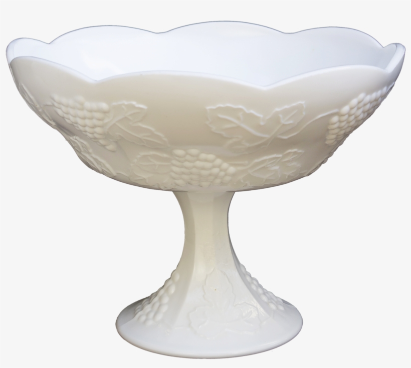 Large Milkglass Container - Punch Bowl, transparent png