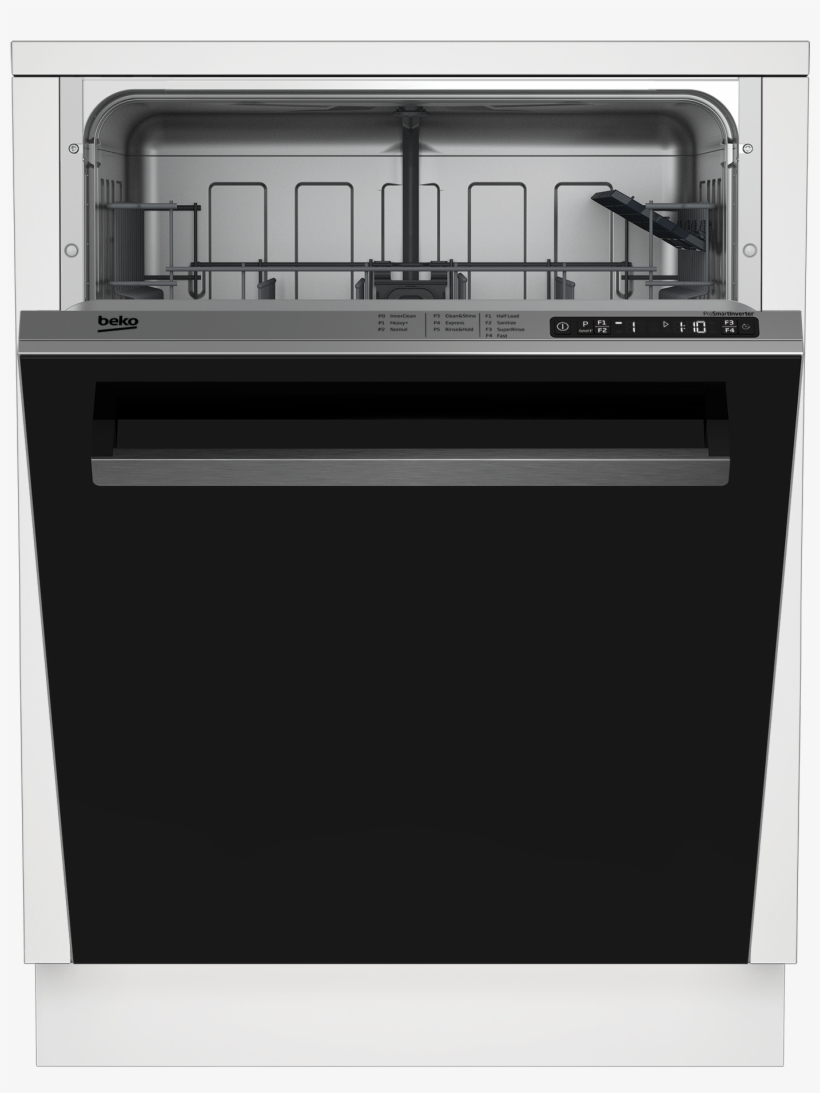 24" Top Control Dishwasher - Beko 24" Tall Tub 48 Dba Dishwasher T25400x), transparent png