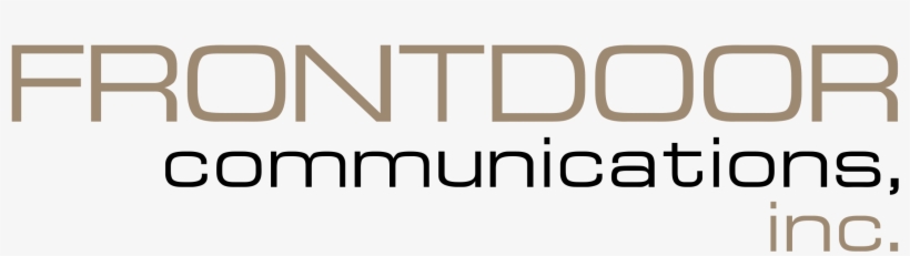Frontdoor Communications Logo Png Transparent - Barron, Adler, Clough & Oddo, transparent png