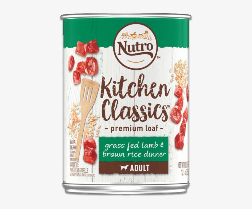 Nutro™ Adult Kitchen Classics™ Grass Fed Lamb & Brown - Nutro Kitchen Classics, Adult, Grass Fed Lamb, transparent png