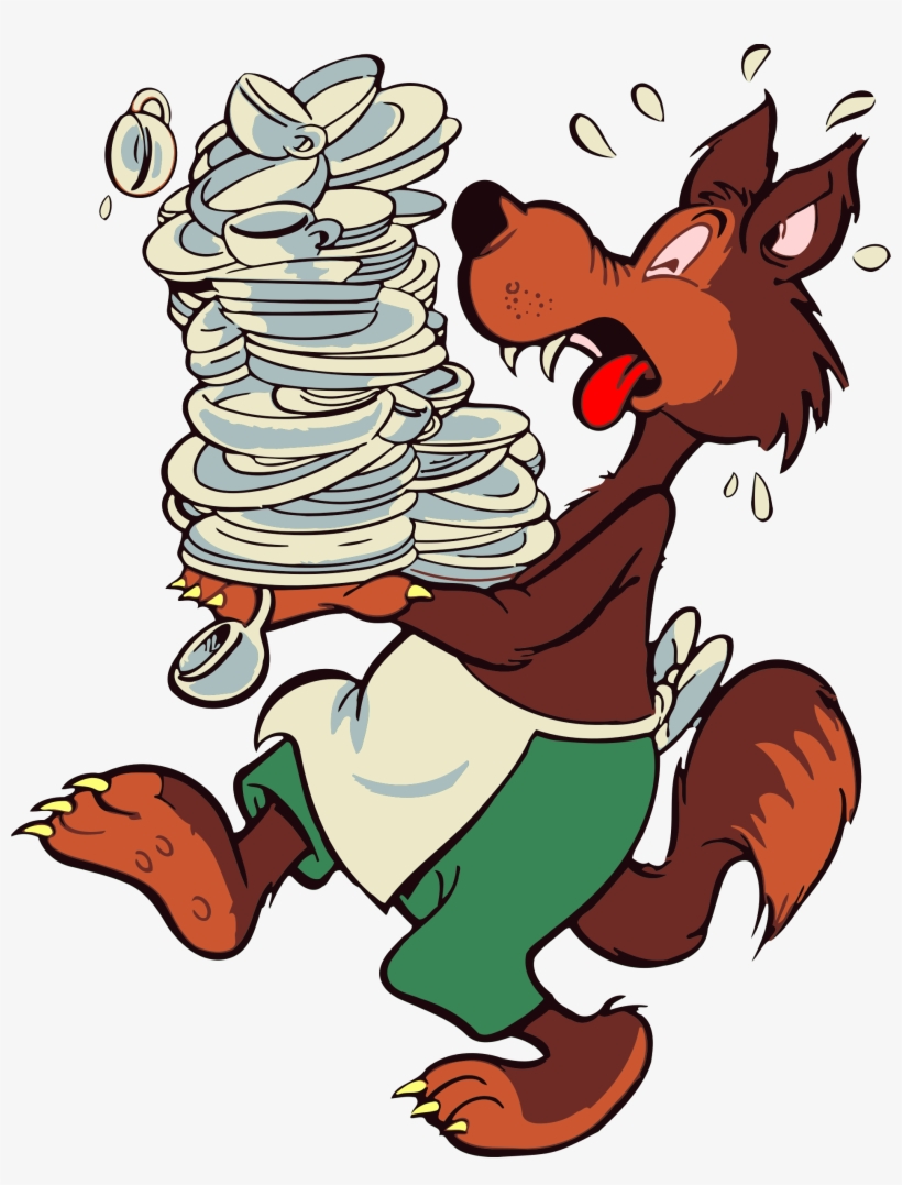 This Free Icons Png Design Of Wolf Dishwasher, transparent png
