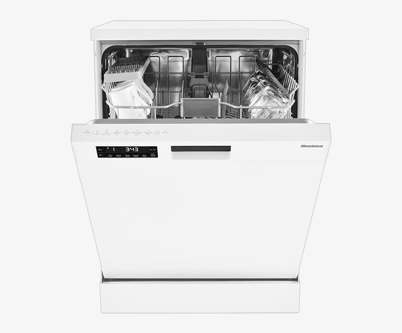 Fullsize Dishwashers - Blomberg Ldf42240w Dishwasher 14 Place Setting A++, transparent png