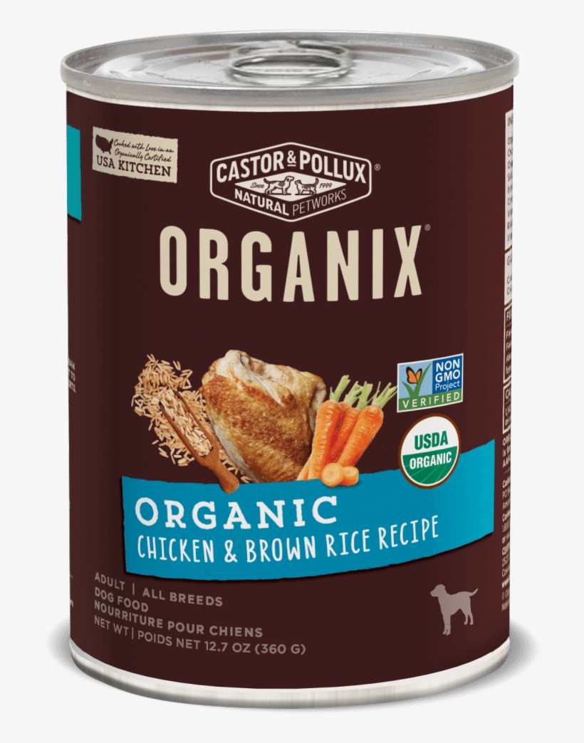 Castor And Pollux Organix Chicken And Brown Rice Formula Castor