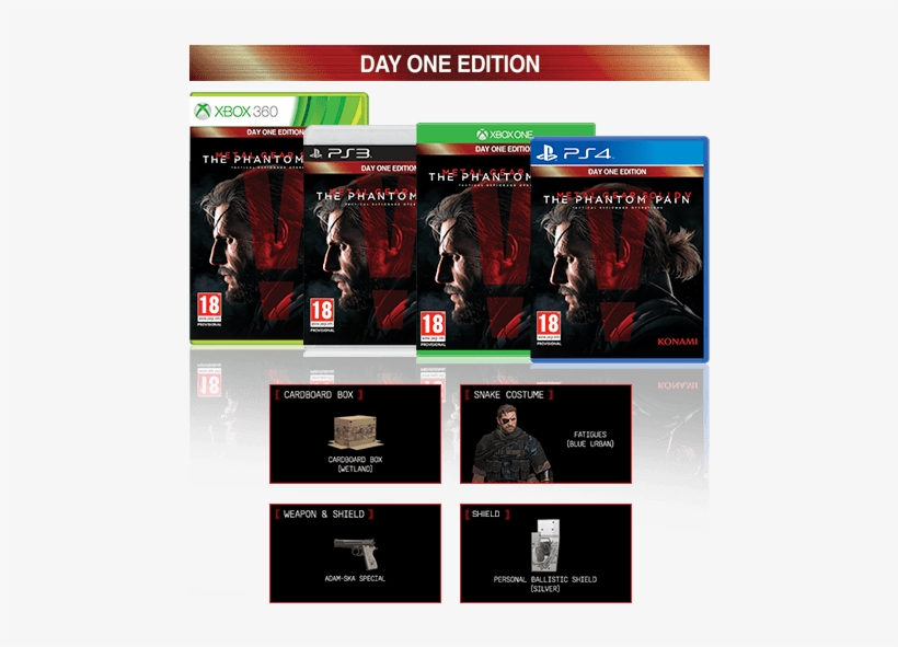 Metal Gear Solid V - Metal Gear Solid V: The Phantom Pain Xbox 360, transparent png