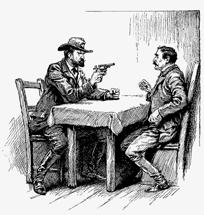 Old West Illustration - Illustration, transparent png