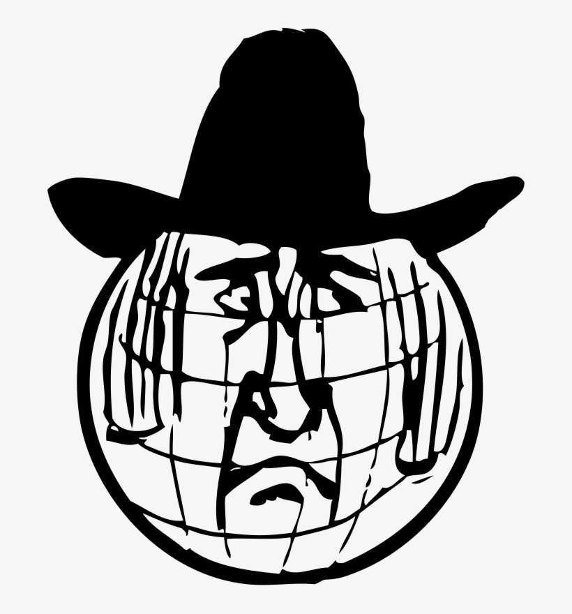 Cowboy Clip Art Download - Cowboy Globe Shower Curtain, transparent png