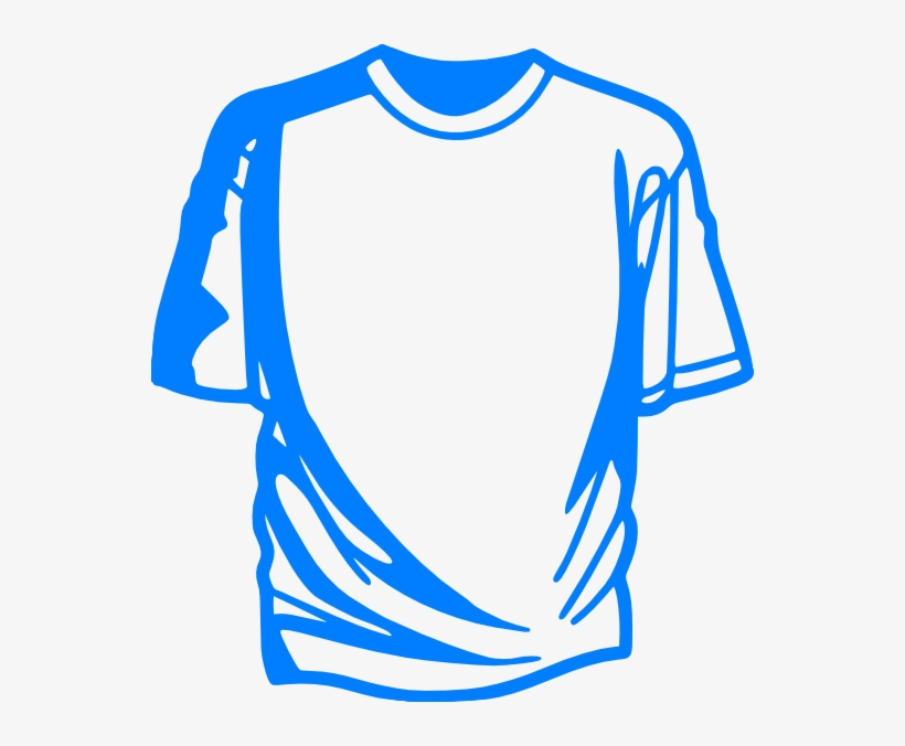 Light Blue T Shirt Clip Art - T Shirt Clipart, transparent png