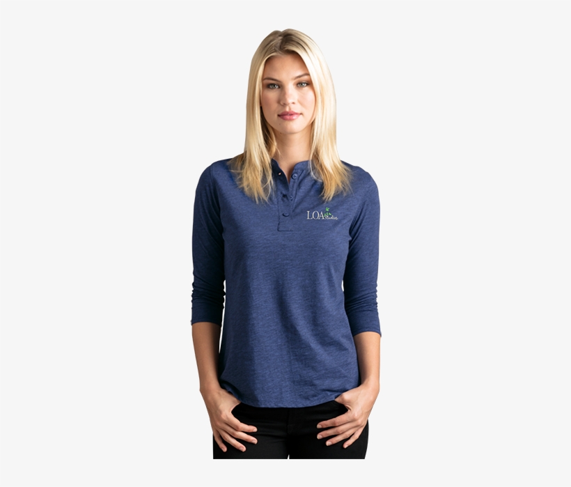 2321 Women's Cambridge Henley - Gildan Men's Henley, transparent png