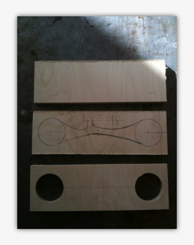 The Holes Have Been Drilled With A Forstner Bit, And - Plywood, transparent png