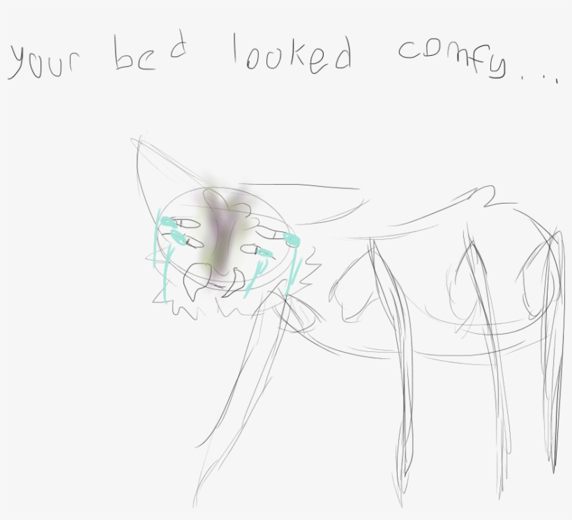 Poor Spider - Sketch, transparent png