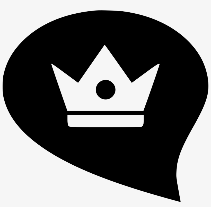 Crown King Queen Bubble Comments - Crown King, transparent png