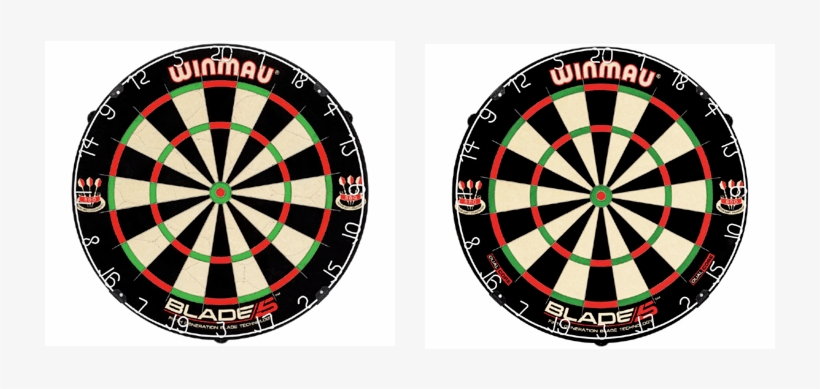 Winmau Dartboard Cabinet Bristle Darts Board Classic - Winmau Blade 5 Dualcore Dartboard, transparent png