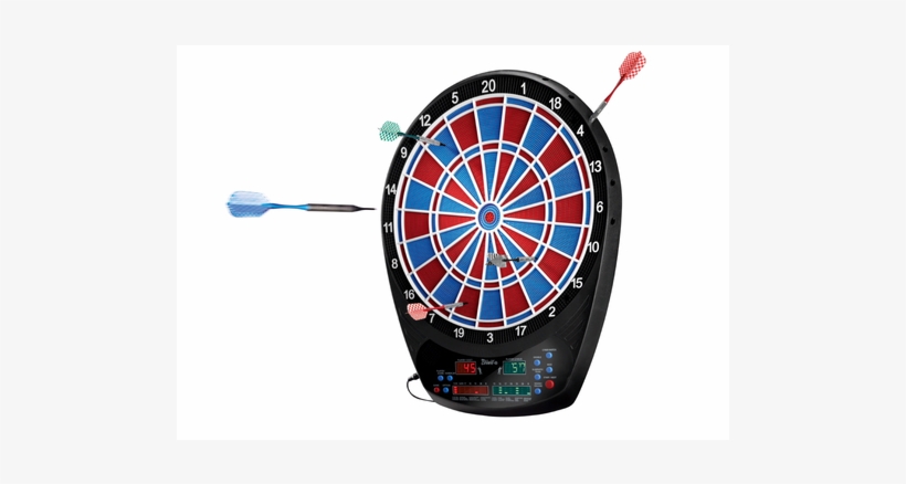 Electronic Dartboard, Red/blue - Dartboards, transparent png