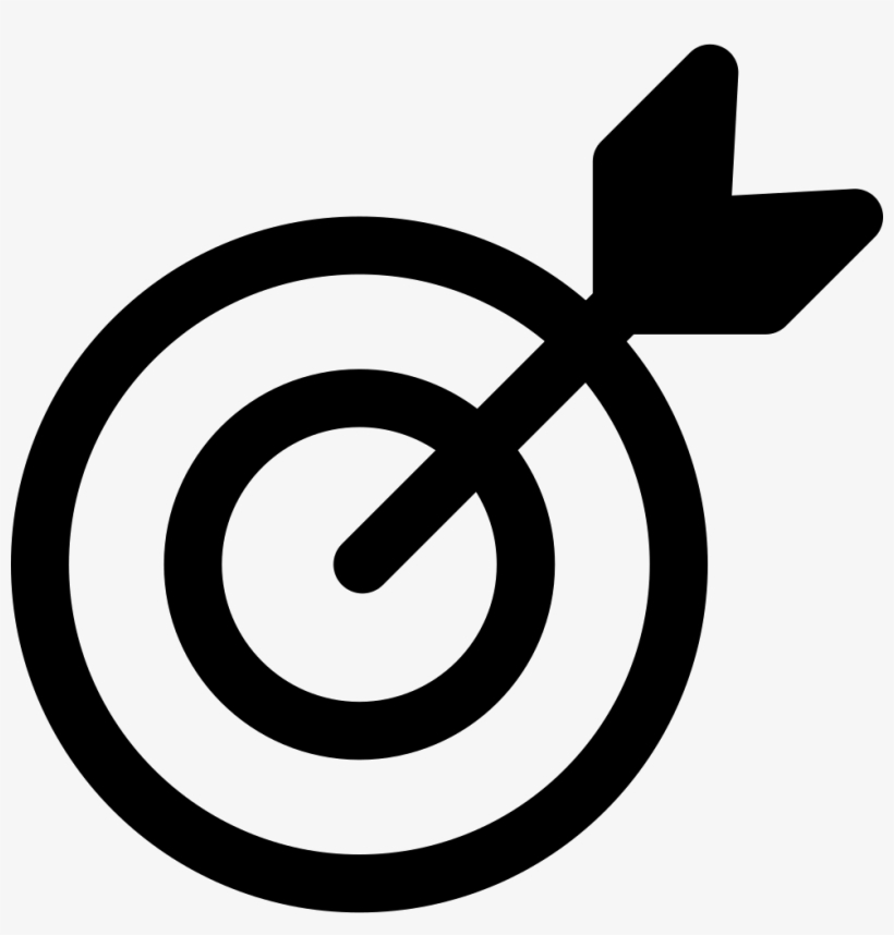 Dart Board And Arrow Comments - Diana Flecha Icono, transparent png