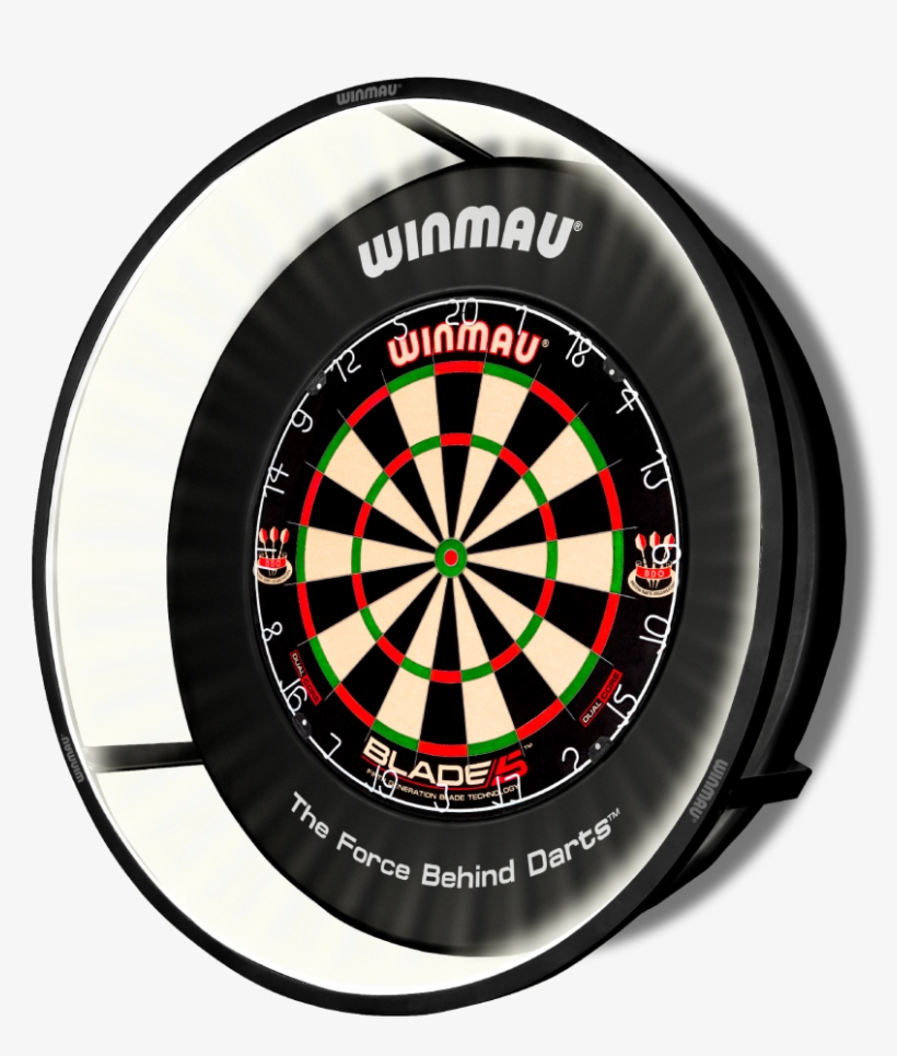 Winmau Blade 5 Dualcore Dartboard, transparent png