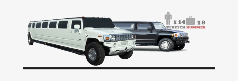 14 Pass Stretch Hummer - Limousine, transparent png