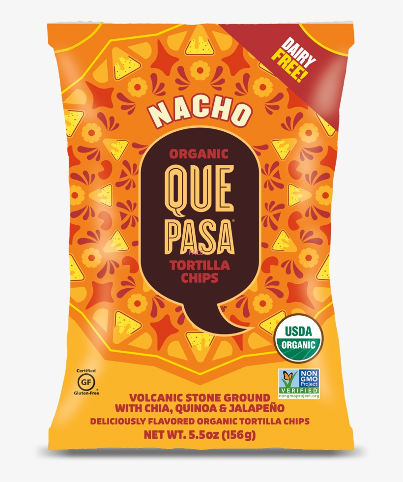 Que Pasa Nacho Organic Tortilla Chips 720x960 PNG Download PNGkit