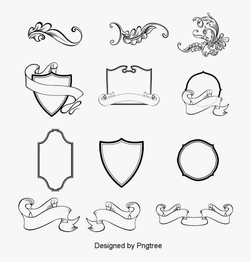 Classical Medieval Element Vector Material, Shield, - Portable Network Graphics, transparent png