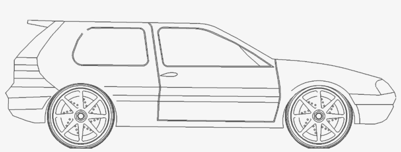 Volkswagen Golf Mk3, transparent png