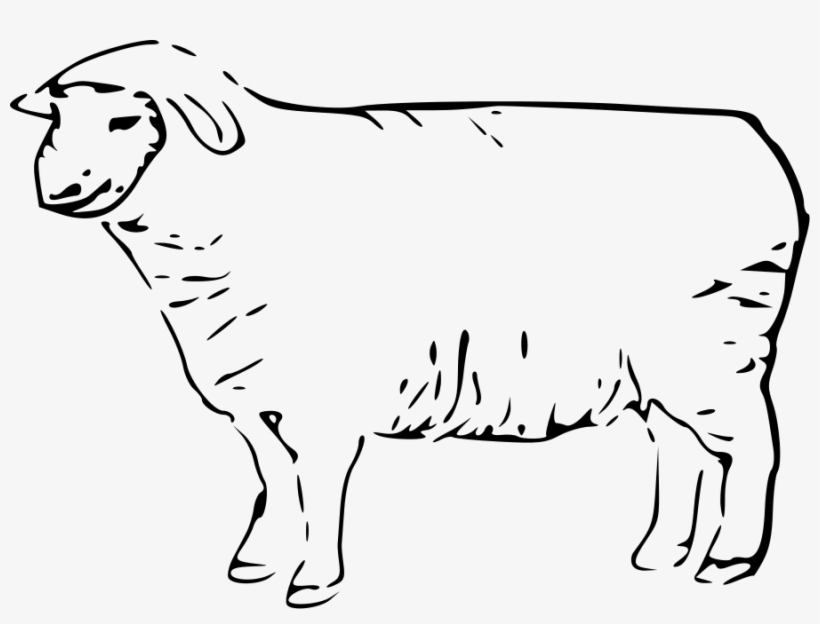 This Free Clipart Png Design Of Sheep Clipart Has - Sheep Clip Art, transparent png