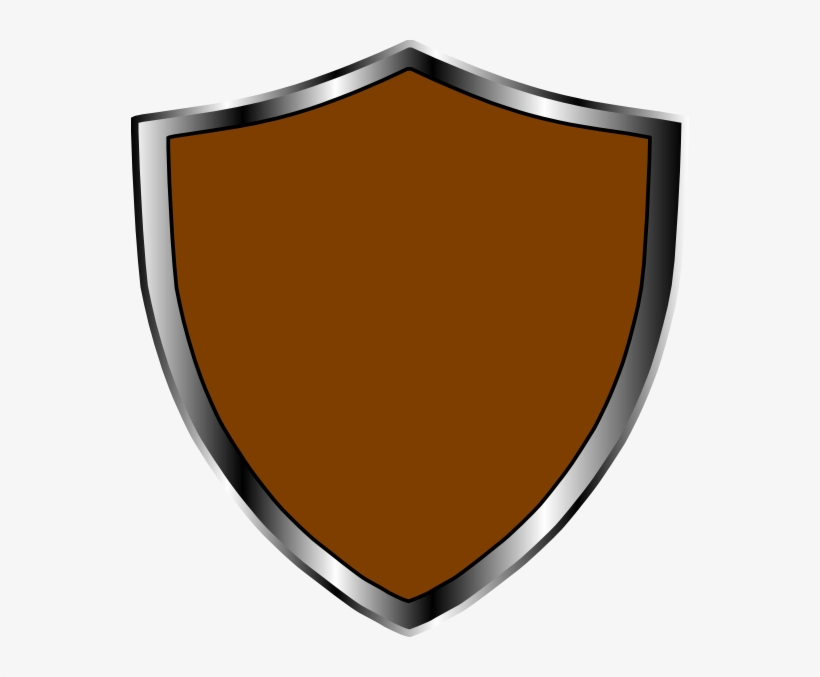 Clipart Resolution 558*597 - Escudo Marrom Png, transparent png