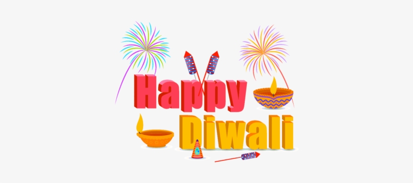 Happy Diwali - Happy Diwali Logo Transparent, transparent png