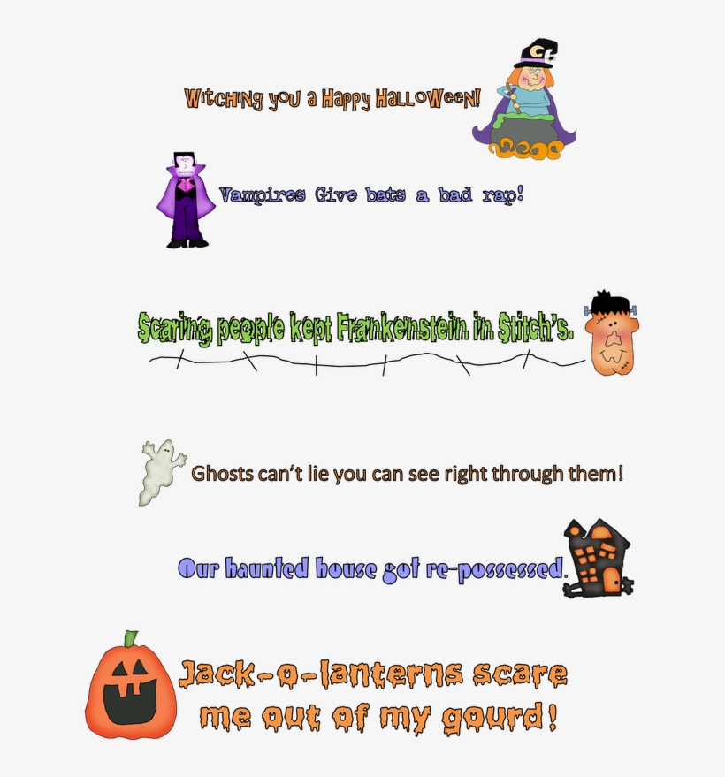 Halloween Sayings For Kids, transparent png