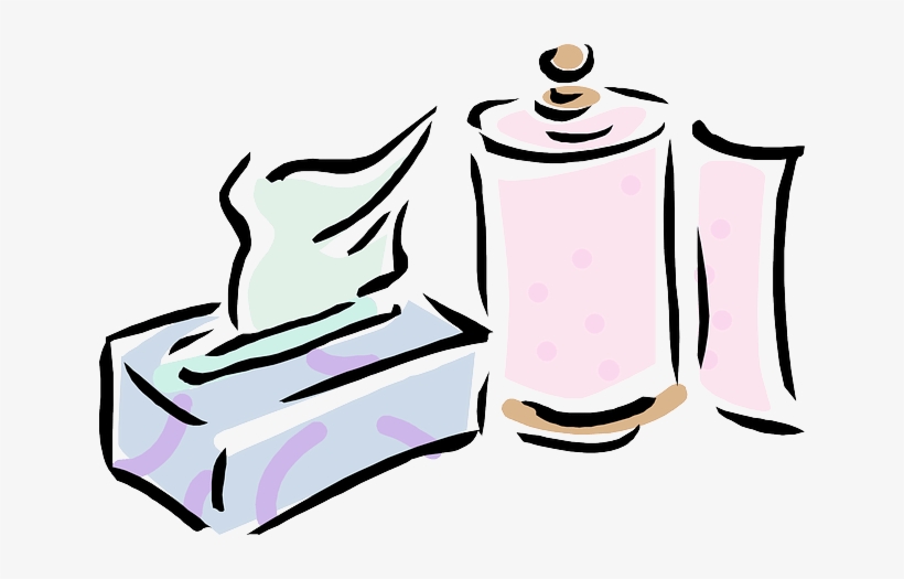 Kleenex Tissues - “ - Paper Towel Clipart, transparent png