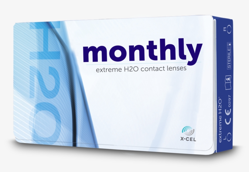 Extreme H2o Monthly 6 Pack Contact Lenses, transparent png