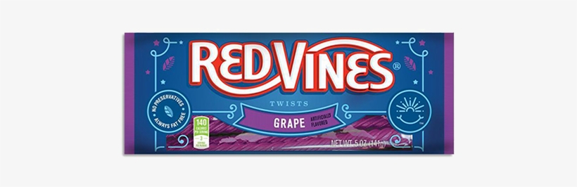 Red Vines Grape Licorice Twists - Red Vines Licorice, transparent png